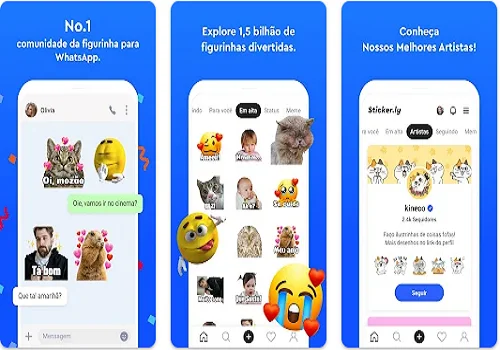 Figurinhas: Aplicativo gratuito para baixar direto no WhatsApp